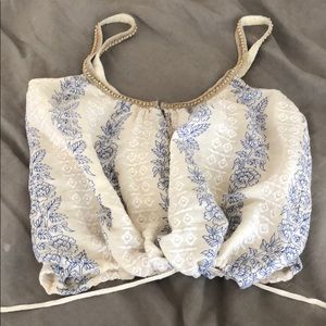 Free people boho tank sz 4